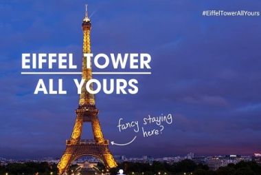 HERE’S HOW YOU CAN STAND A CHANCE TO SPEND A NIGHT IN THE EIFFEL TOWER