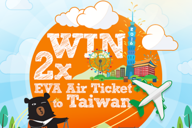 PLAY AND WIN A PAIR OF EVA AIR TICKETS TO TAIWAN!