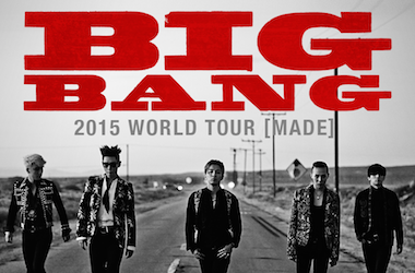 BIGBANG 世界巡回演唱会[MADE] 马来西亚站演唱会票80%完售