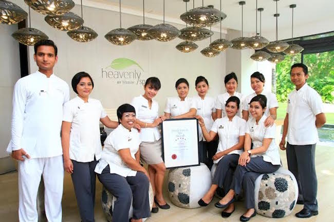 WESTIN BALI 获得 2015 年亚洲区域最奢华水疗中心荣誉