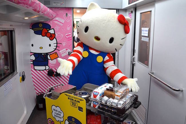 【台湾】吉蒂猫列车！