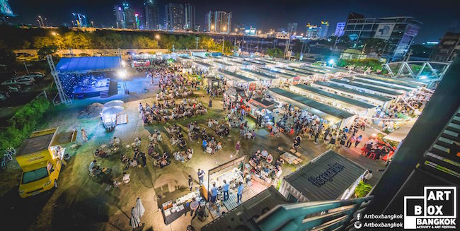 【曼谷】集装箱艺术市场 ARTBOXBANGKOK