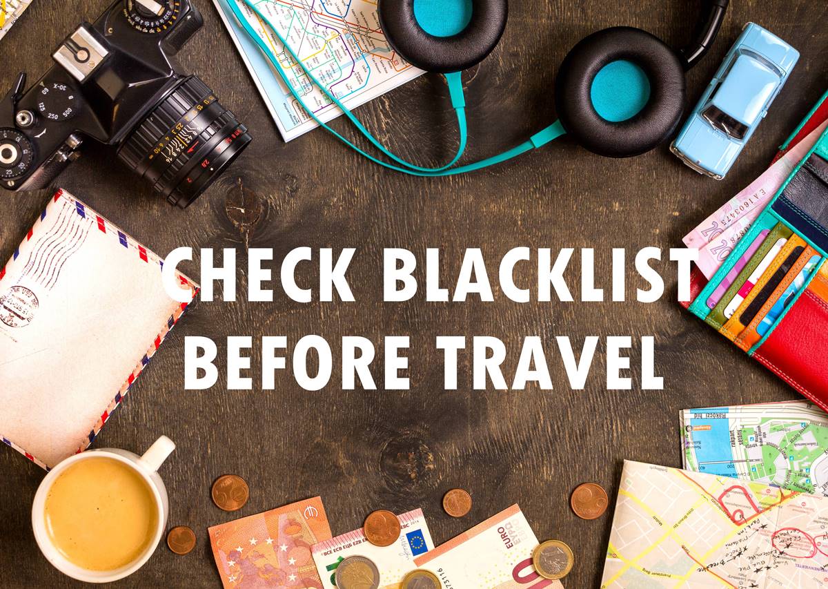 Check Travel Blacklist