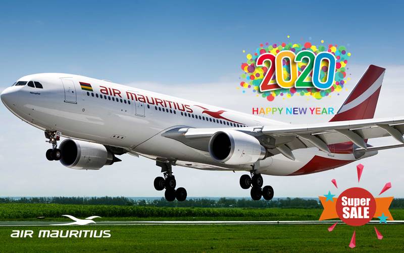 ✈【AIR MAURITIUS】2020 NEW YEAR SALE!