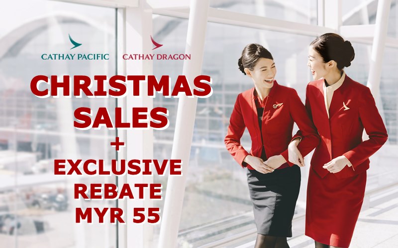 ✈【CATHAY PACIFIC AIRWAYS】2019 HO-HO-HOLIDAY SALE + EXCLUSIVE PROMO CODE!
