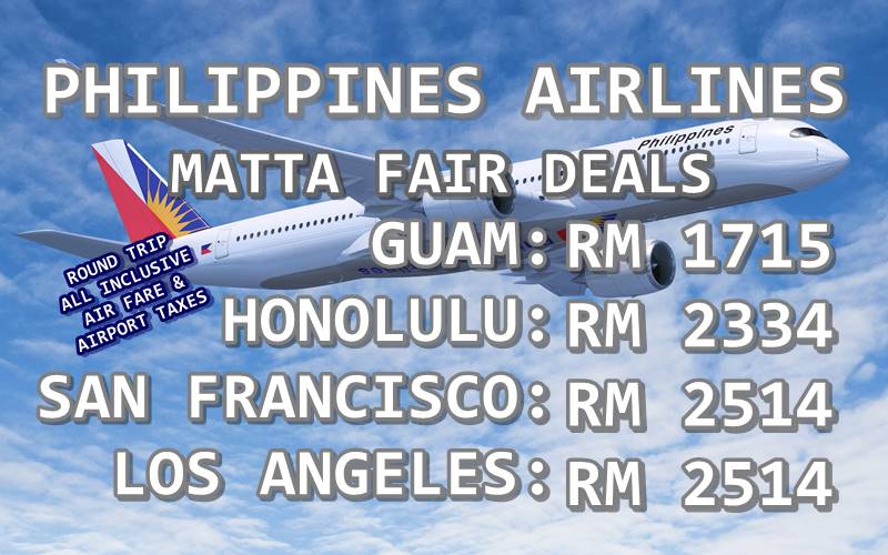 【PHILIPPINES AIRLINES】 MARCH MATTA TRAVEL FAIR PROMOTION 2019
