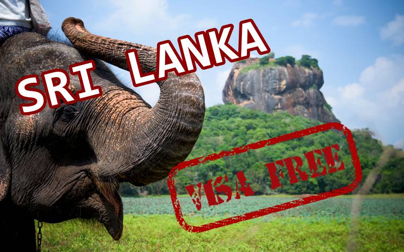 BREAKING NEWS!【SRI LANKA】VISA FREE IS GRANTED FOR 1 MAY  – 31 OCTOBER 2019