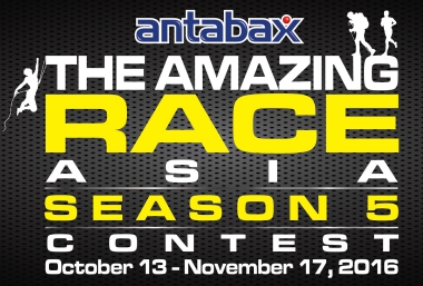 ANTABAX OFFERS A MONEY-CAN’T-BUY EXPERIENCE GRAND PRIZE FOR FOUR – SEATS AT THE AMAZING RACE ASIA FINALE PARTY! 