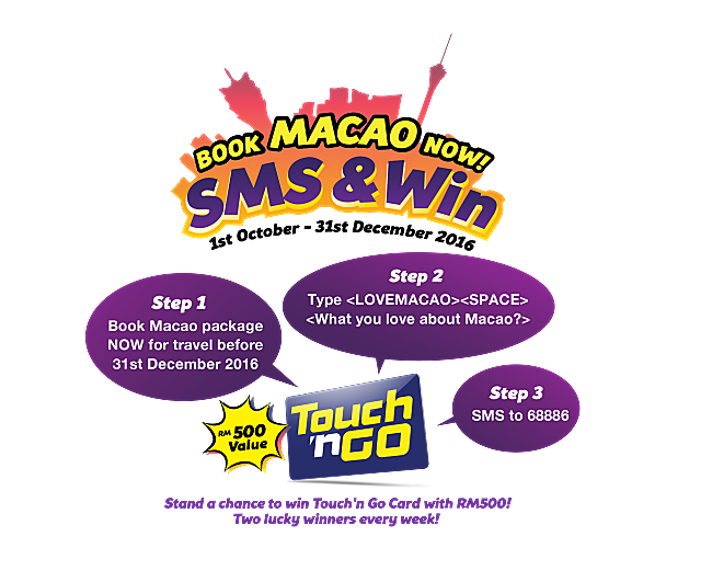 Macao SMS & Win!