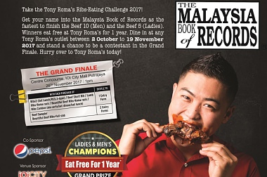 TONY ROMA’S RIBS-EATING CONTEST IS BACK!