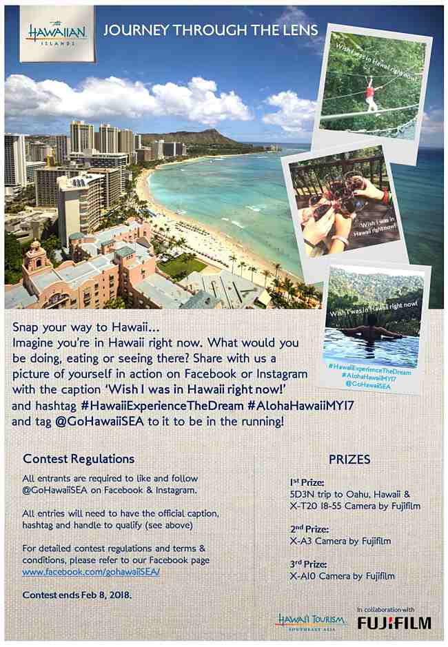 Snap Your Way To Hawaii Contest!
