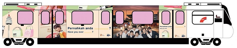 Ride With EXO Contest (Kelana Jaya Line)!