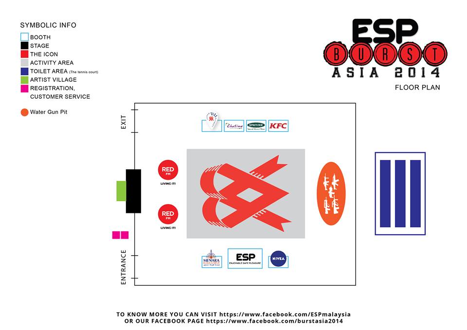 ESP Burst Asia 2014 Layout
