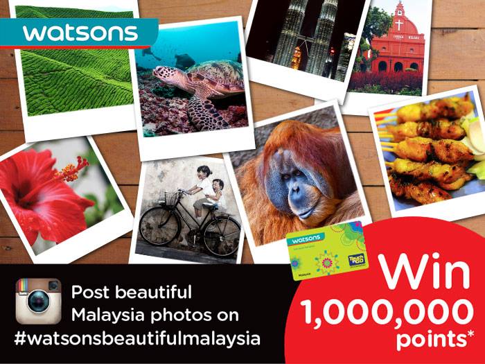 Watsons Beautiful Malaysia Instagram Contest