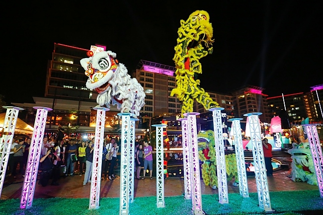 Lion dance