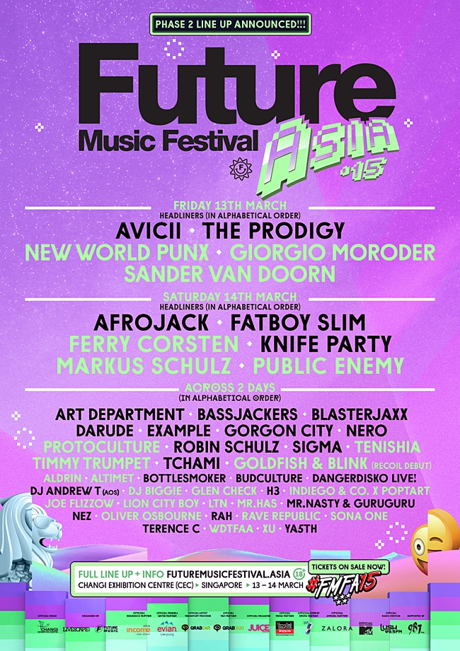 FMFA 2015 Artists