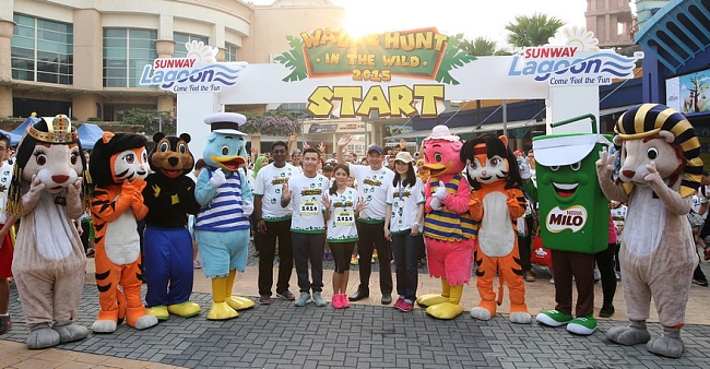Sunway Lagoon’s first ever Walk & Hunt in the Wild 