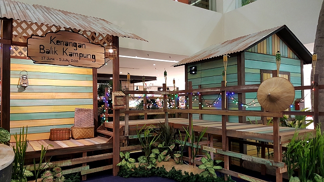 Main Place Mall Transforms Into Nostalgic Fishing Village For Raya 2016