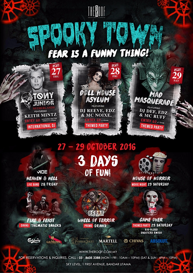 The Roof Transforms Into &ldquo;Spooky Town&rdquo; This Halloween