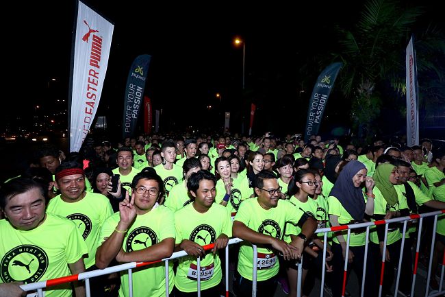 Fourth Annual PUMA Night Run Attracted Over 10,000 Runners!  