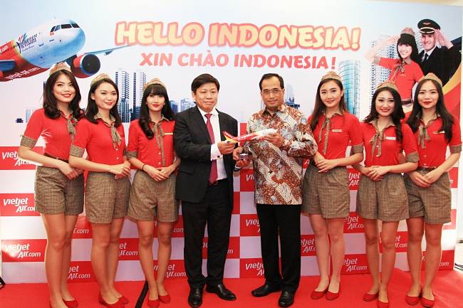 Vietjet Announces New International Route from Ho Chi Minh City to Jakarta
