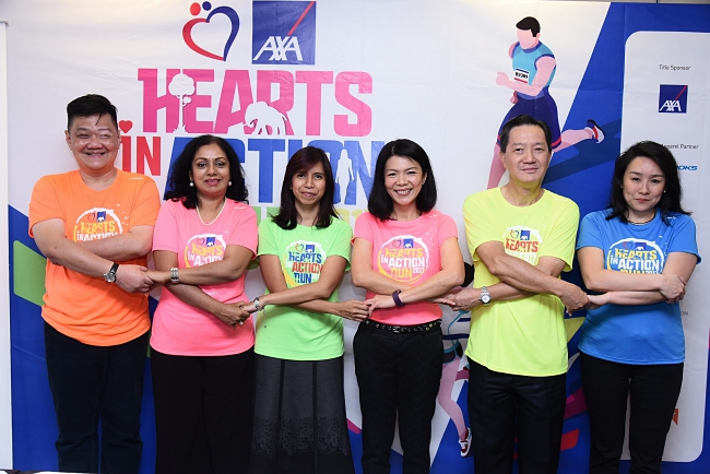 AXA HEARTS IN ACTION RUN 2017