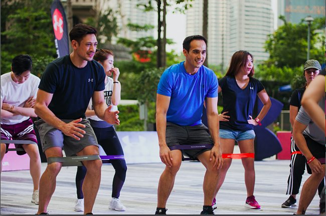 Free Workout Sessions By Armour@ThePark!