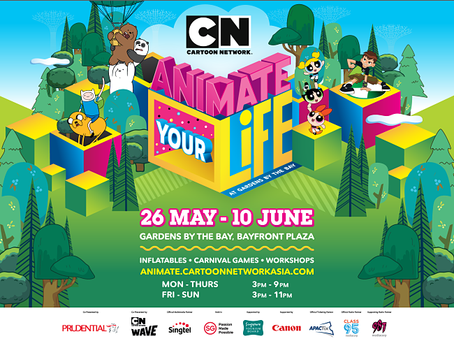 Malaysian Fans Will Have A Chance To Win An All-Expenses* Paid Trip With Their Family To Attend Cartoon Network Animate Your Life!