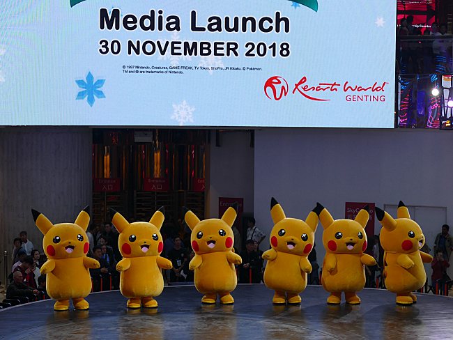 Pokémon fever hits Resorts World Genting at Malaysia’s First Ever Pokémon Festival