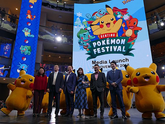 Pokémon fever hits Resorts World Genting at Malaysia’s First Ever Pokémon Festival