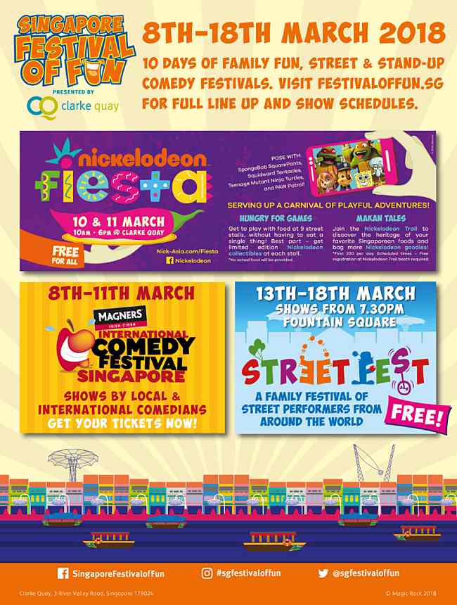 Bring Your Kids To The Singapore Festival of Fun This March!