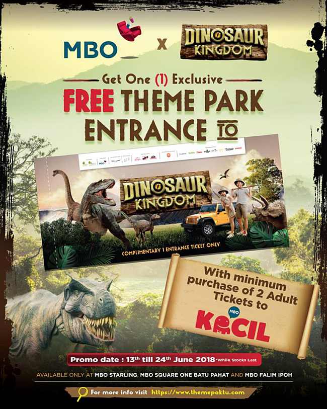 New Dinosaur Kingdom Theme Park In Semenyih!