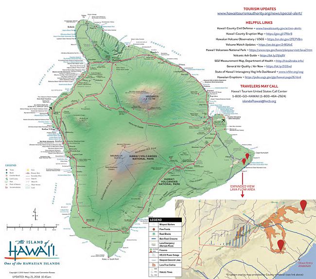 It Is Still Safe To Visit Hawaii After Recent Eruption, Said Hawaii Governor.