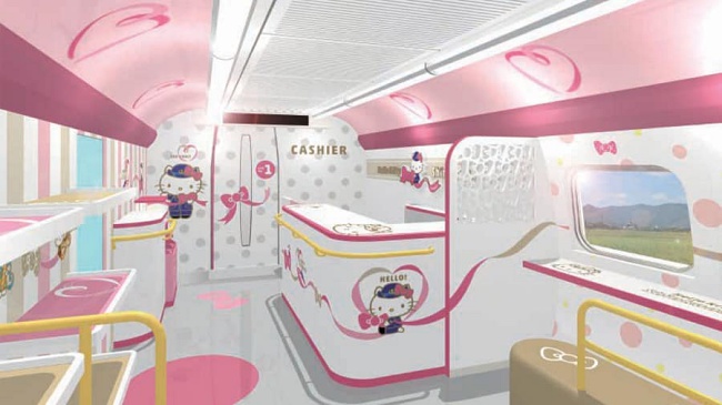 Take A Look Inside The World’s Cutest Train Coming Soon In Japan!