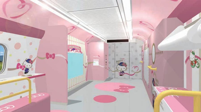 Take A Look Inside The World’s Cutest Train Coming Soon In Japan!