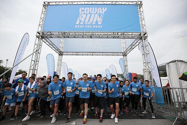 More Than 5,000 Participants ‘Beat The Heat’ At Coway Run 2018