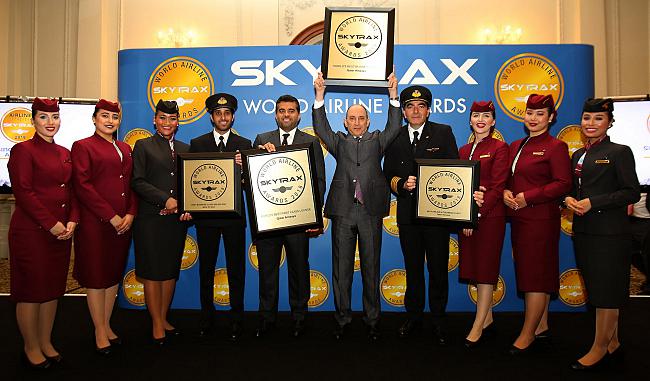 Qatar Airways Wins Four Prestigious Awards at the 2018 Skytrax World Airline Awards