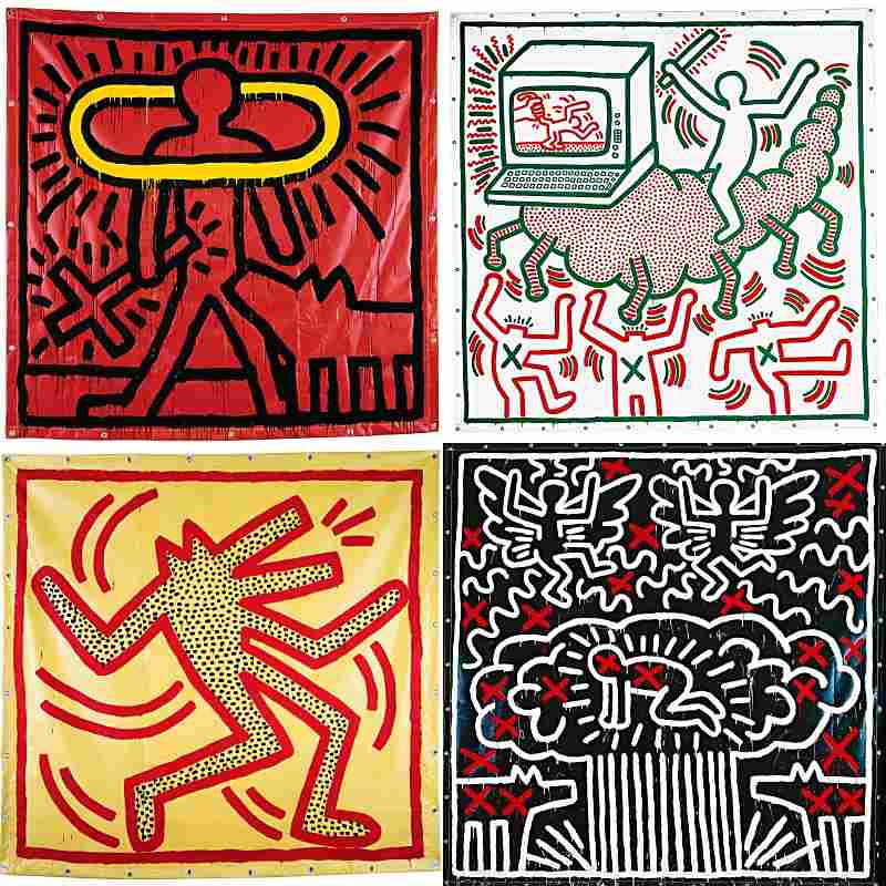 KEITH HARING | JEAN-MICHEL BASQUIAT: CROSSING LINES