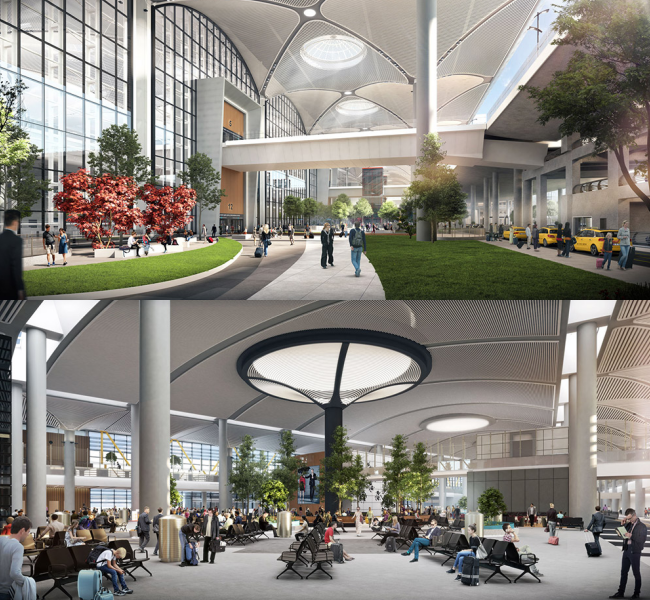 Turkish Airlines - Istanbul (New) Airport Terminal Map