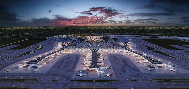 Turkish Airlines - Istanbul (New) Airport Terminal Map