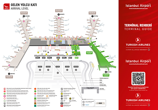 Istanbul new airport departures