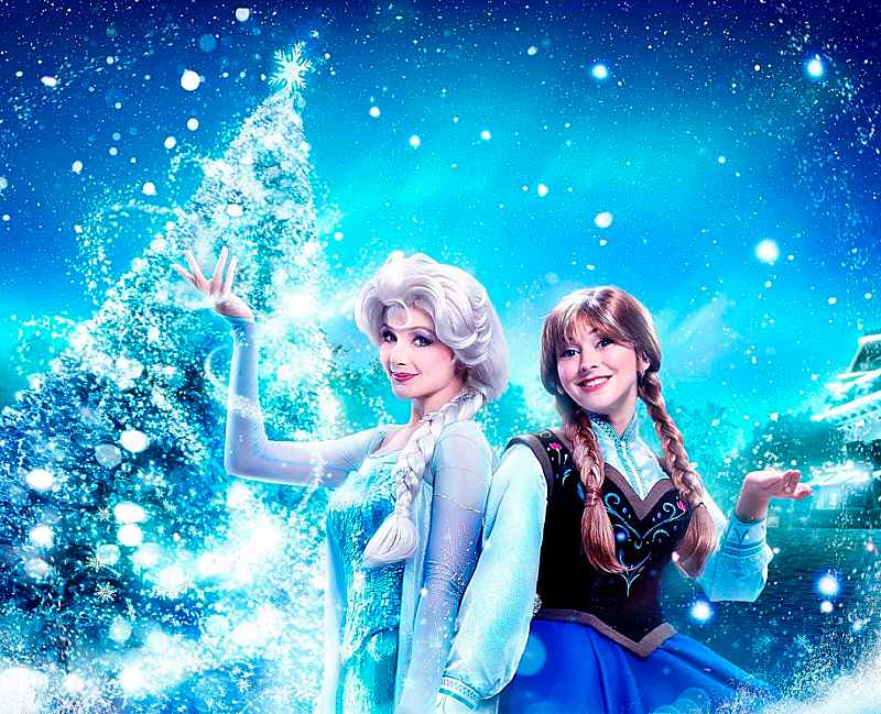 Experience a Frozen-themed Winter Wonderland during “A Disney Christmas” at Hong Kong Disneyland Resort