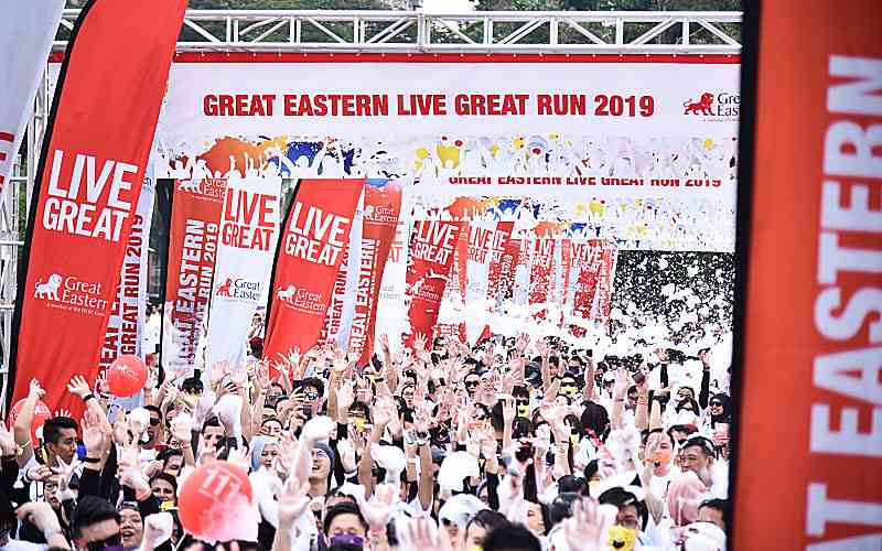 RUNNING MADE FUN AT THE GREAT EASTERN LIVE GREAT RUN 2019