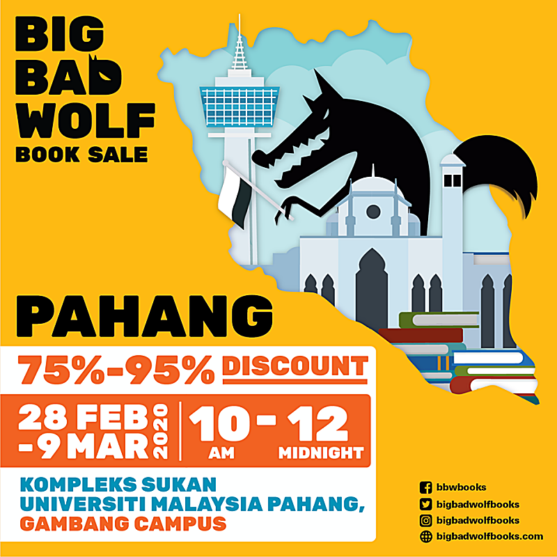 The Big Bad Wolf Book Sale Returns To Pahang For The Second Time 
