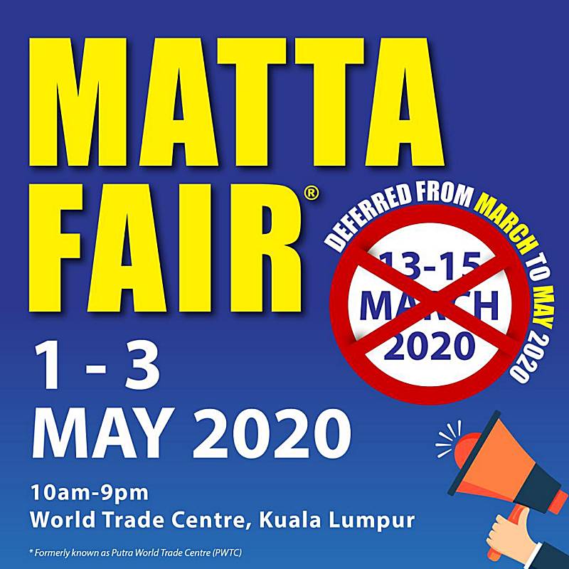 March’s MATTA Fair Moved To May 2020