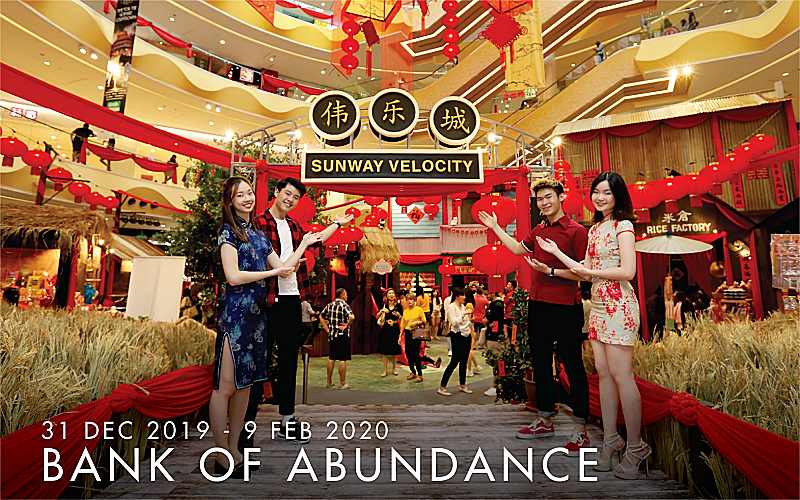 Revel In The Bank Of Blessings This Lunar New Year At Sunway Malls