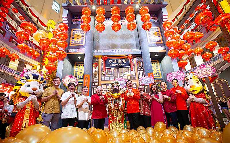 Revel In The Bank Of Blessings This Lunar New Year At Sunway Malls