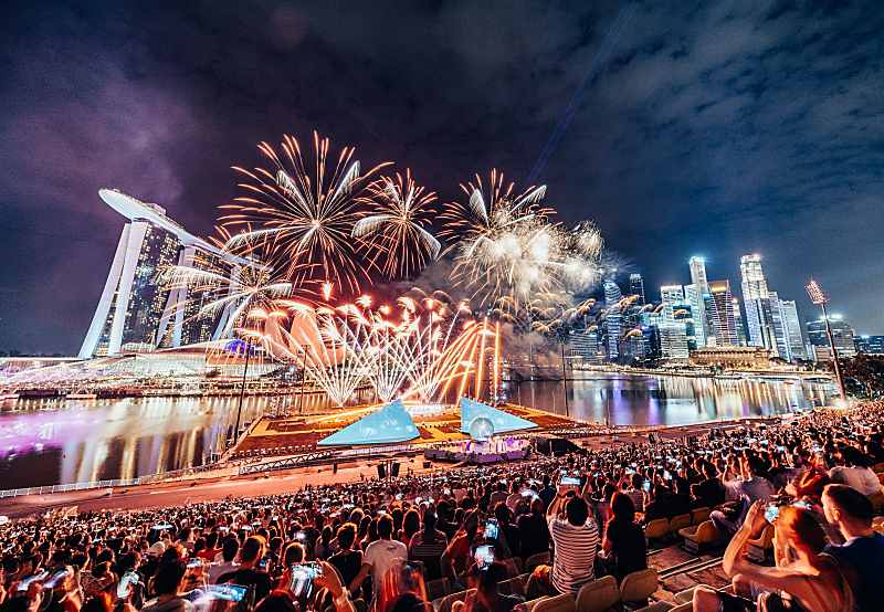 Star Island Welcomes 2020 In Singapore 