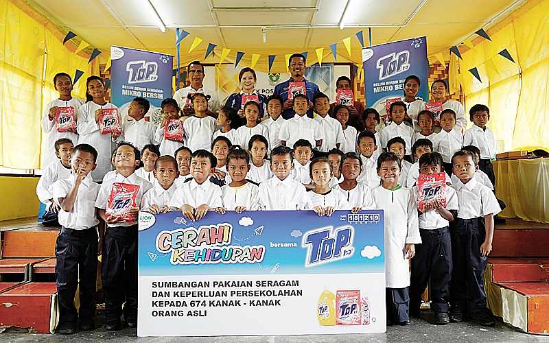 TOP Gives 674 Orang Asli Students Back-to-School Boost Through Record-Setting Campaign