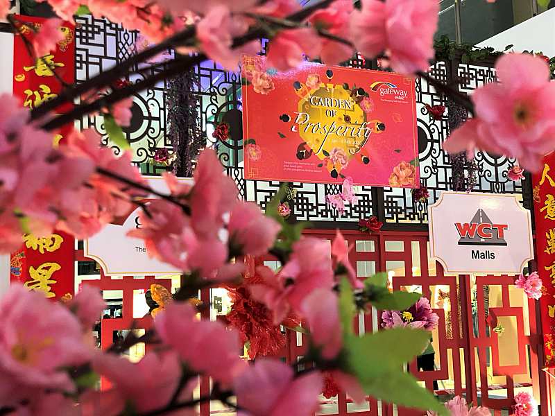 Garden of Prosperity in gateway@klia2 Ushers an Abundance of Blessings this Chinese New Year 